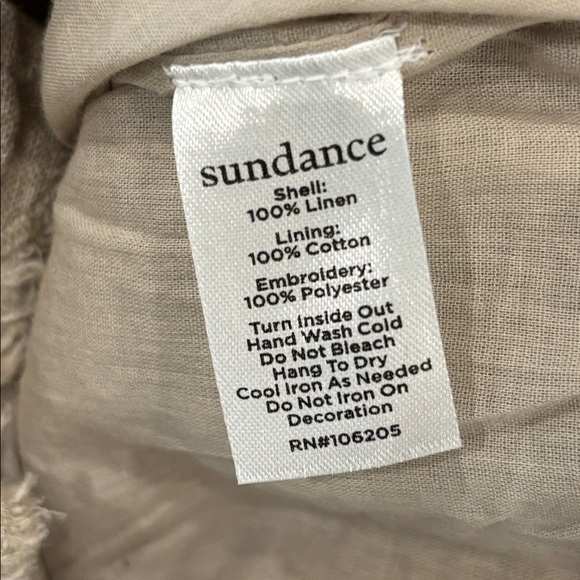 Sundance Teresa Lace Linen Jacket In Flax Women's  S - Picture 9 of 13